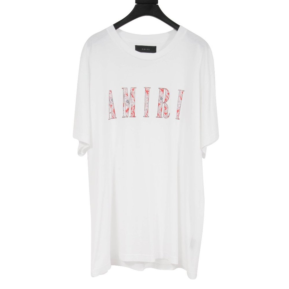Bandana Paisley Logo T Shirt